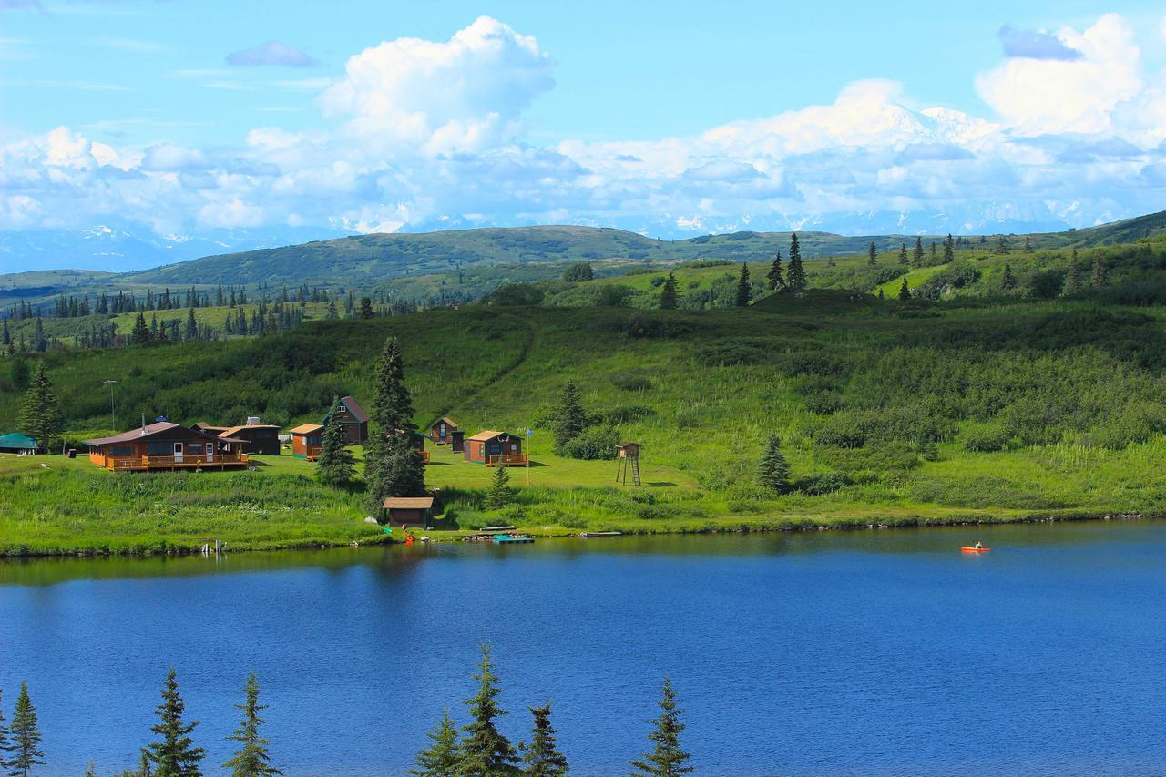 Caribou Lodge Alaska タルキートナ エクステリア 写真